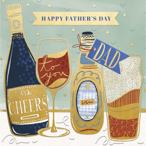 Picture of HAPPY FATHERS DAY CHEERS